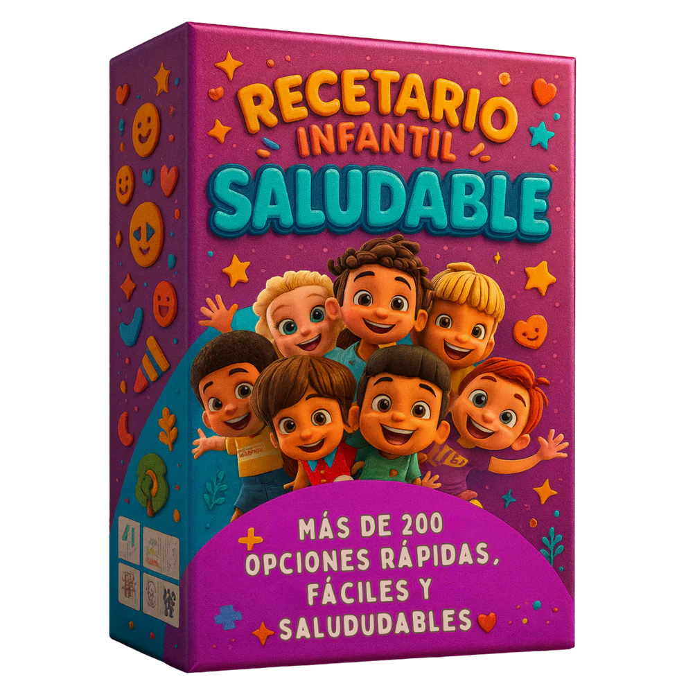 +200 Opciones Rápidas y Saludables Para tu Chiquito/a