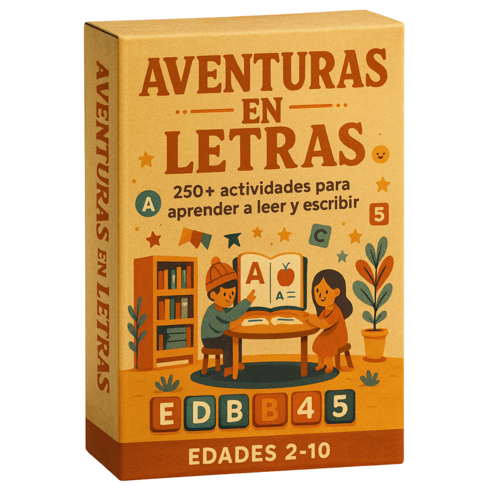 Aventuras En Letras: +250 actividades para aprender a leer y escribir jugando