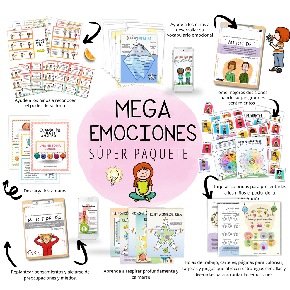 KIT DE TERAPIA PARA LOS PEQUES: Herramientas para criar con consciencia, calma y comprensión